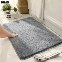 DFMEI 미끄럼방지매트 고급형 현관 화장실 부엌 매트 발매트 주방매트 욕실발매트, DFMEI D-01.그레이