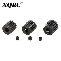 SURPASS-HOBBY 32P M0.8 5mm 13T 14T 15T 16T 17T 18T 19T 20T 21T 1/10 Rc 모델 자동차 모터용 검정색 강철 금속 피니언 모터 기, [06] 18T