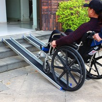 장애인경사로 휠체어 고무판 리프트 계단미끄럼방지, 183X20 cm단품 가격