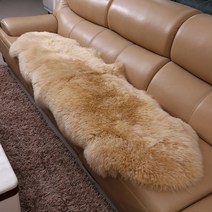 장모 비정형러그 침대러그 양털매트 모피 카페트 일체형