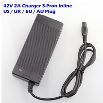 전동바이크 접이식 오토바이 스쿠터 42V 2A 전기 스쿠터 리튬 배터리 팩 36V 자전거 호버 보드 밸런스 휠체, 03 42V 2A PHT_02 EU