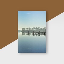 잘 나가는 사진 캔버스액자 19종 기획전 (호수), 30호(92x60cm), 미러링