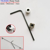 나선형 톱니가 있는 130mm 지그 톱날 12 개 목재 플라스틱 금속을 절단하는 8 종류의 스크롤 블레이드., 13 1 set collet B