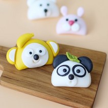 쌀이랑놀자 원숭이 팬더 반달떡 만들기 송편 키트