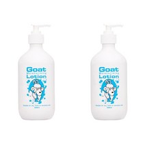 고트 Goat 로션 모이스쳐라이징 민감성 건조성 500ml x2