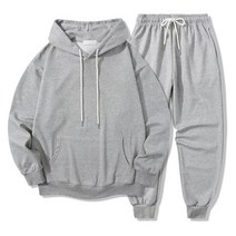 일루소 스탠다드 기모 후드 조거 트레이닝복 상하의 세트