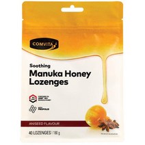 뉴질랜드 직구 Comvita 마누카 허니 로젠제스 캔디 프로폴리스 최상급 제품 40개 1팩, 수량, 상세참조