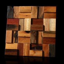 원목 아트월 타일 바 계산대 천장 현관 TV 장식 배경 벽 인테리어, 1개, 스타일10 300X300mm