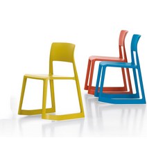 비트라 팁 톤 체어 의자 북유럽풍 실내 거실 베란다 가구, 옐로우