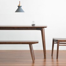 통원목테이블 우드슬랩식탁 커피숍 나무테이블, 월넛 135cm