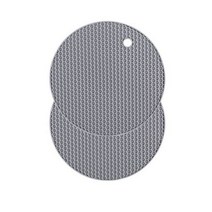 오븐 장갑 주방 실리콘 집게 전자 레인지 단열 고온 장갑 500 800 도 내화성 바베큐, 2pc Insulation pads