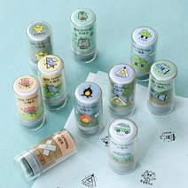아이코닉 캠핑 다이어리 스탬프 35 참 잘했어요, 1개, 잉크 색상