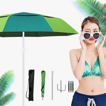 6각 캠핑용품 파라솔 이중파라솔 햇빛가리개 낚시용품 이중파라솔 대형우산 대형양산