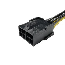 컴퓨터부품 범용 컴퓨터 커넥터 안정적인 사용 PCI-Express PCIE 8 핀-듀얼 핀 케이블 6P P 12V DC 전압 부품