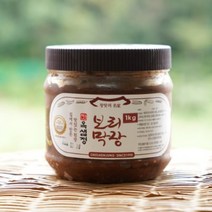 옥샘정 보리막장1kg 국내재료 옛날장독 2년숙성, 1kg