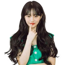 가발매니아 큐리펌 66cm 리얼라인피스(제디원사) 하이커버피스 풀커버 오픈 반가발 여자부분, 초코브라운