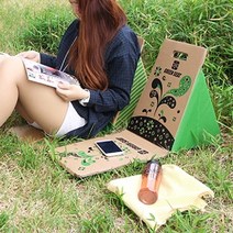 ++티앤북++등받이종이의자 캠핑 야외 휴대용+++, +++_단일상품+++