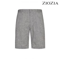 지오지아 74사이즈 그레이 스트레치 베이직 조직 하프 팬츠