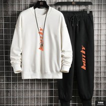 가바바 남성 빅사이즈 긴팔 트레이닝복 모던한 느낌의 클래식 트레이닝복 세트 5XL까지 G59366