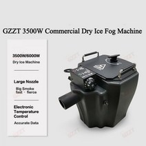 GZZT 상업용 드라이 아이스 포그 기계 분무기 솔리드 포거 스모크 메이커 무대 웨딩 바 3500W, 01 110V 50-60Hz_04 AU