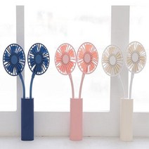 디지프리 DUAL3000 듀얼선풍기 하나를 두개로, 블루