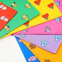 BT21 투포켓파일 클리어파일, 알제이