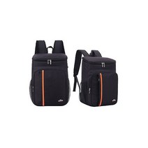 Unbranded 그레고리 배낭 Insulated Backpack Ice Cooler Bag Waterproof Hiking Picnic Camping Rucksack USA, Black, Black