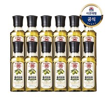 해표 압착 올리브유, 250ml, 12개
