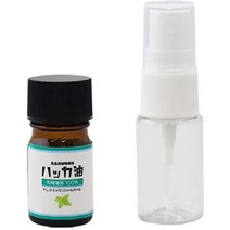 일본직발송 6. ホートク PLO 박하유 식품 첨가물 5ML +10ML 스프레이 병 첨부 고급 일종 박하 차광병들이, One Size, One Color