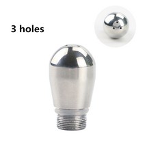 바닥 없는 커피 포타필터 54mm 브레빌 870 878 880 필터 바구니 교체 에스프레, 3 holes