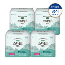 디펜드 여성 스타일패드 초슬림 대14Px4팩+랜덤견본4매, 1세트