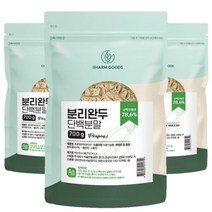 분리 완두 단백 분말 700g 3팩, 없음