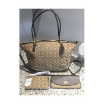 어울리는 액세서리가 코치 COACH OUTLINE KELSEY F36220F53538F58033 갈색 핸드백 시그니처