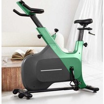 실내자전거 스피닝 유산소 전신 운동 기구 접이식, (졸리-다이나믹그린) 모비 피트니스 앱 지원