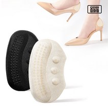 뒤꿈치패드 빵방한 쿠션 논슬립형 구두 힐 플랫슈즈 뒷끔치보호 까짐 물집 새신발 2개입 보호패드