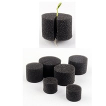 수경재배스펀지 원형 블랙 10pcs 32mm~80mm, 50호(10개)