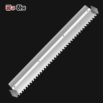 공구하자 대형 압착고대 흑손 60cm, 교체용칼날-직각형, 1개