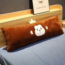 포근한 바디필로우 귀여운 잘때인형 안는베개 인테리어쿠션 잘때안고자는인형 왕베개 침대 헤드보드, 【대형 사이즈】 1.6m(속살 제거 가능) 옵션4