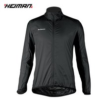 하이만 자전거 경량 바람막이 자켓 등산 골프 HMWDB BK