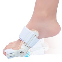 bunion splint 엄지 발가락 교정기 발 통증 완화 외반 외반 교정 정형 외과 용품 페디큐어 발 관리, 2개