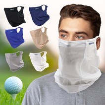 양면 메쉬 귀걸이형 멀티 스카프 아웃도어 스포츠 마스크 자외선차단 자전거 싸이클 오토바이 햇빛가리개 남녀공용, 백색, 민자