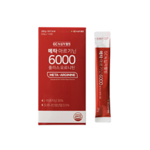 GC녹십자웰빙 메타 아르기닌 6000 플러스 오르니틴 고함량 아르지닌 액상스틱, 14포, 3박스