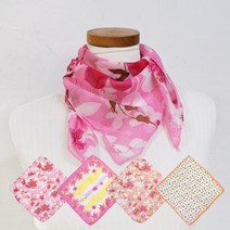 국산 사계절 스카프 모음 겨울부터 봄까지/도트/패턴/모던/쁘띠/국산 - 스프링