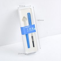 까렌만년필블랙ST 3 2반 팬시 아니 튀다 잉크 가늘고 뾰족함 몸가짐 학생용 책 쓰다 펜 흡 2331129914, 블루 0.6mm 표준세트 뾰족함