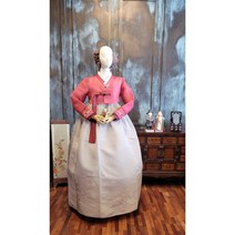 [단아랑 한복대여]붉은귀부인한복