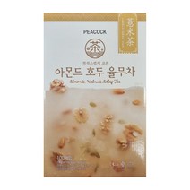 피코크 정성스럽게 고른 아몬드호두율무차 almonds walnuts adlay tea 100입 1800g(18gx100입)