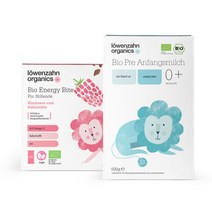 loewenzah Bio Pre Milk Energy Bites Raspberry 뢰벤짠 바이오 프레 밀크 500g 에너지 바이트 라즈베리 150g