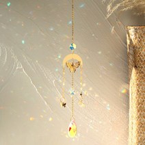 여름모빌 자개 조개 아크릴 모빌 스테인드글라스 썬캐쳐 크리스탈 나비 suncatcher 레인보우 매력 벽 샹들리에 sun catchers 나비 프리즘 펜던트 for window, 썬캐쳐 ms135