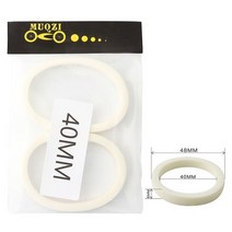 2pcs mtb 자전거 포크 스폰지 거품 링 오일 씰 산악 자전거 서스펜션 포크 오일 씰 rockhox magura 방진 링, 40mm