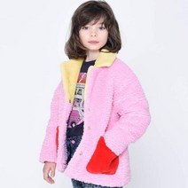 MARC JACOBS 페이크 시어링 코트